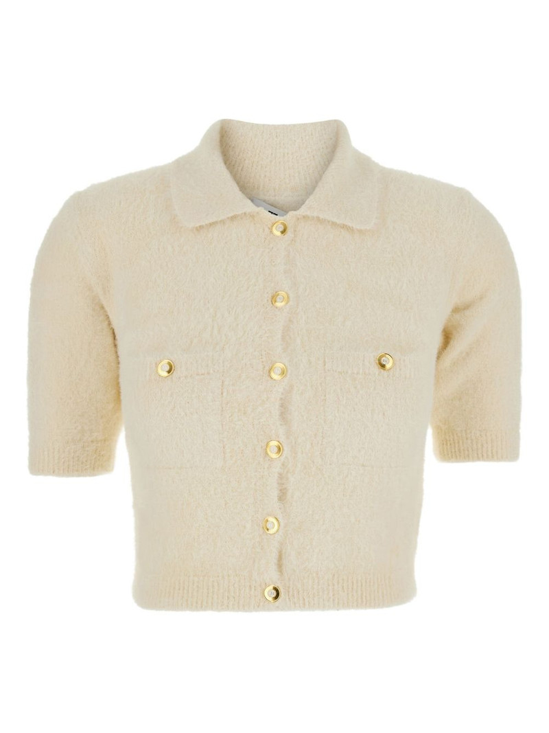 short-sleeve cardigan 1
