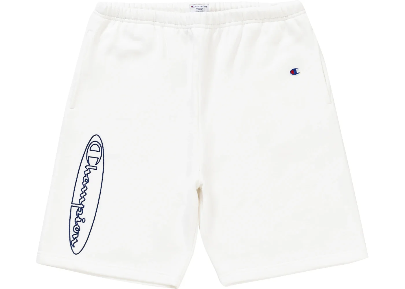 Supreme Champion Outline Sweatshort White - 1