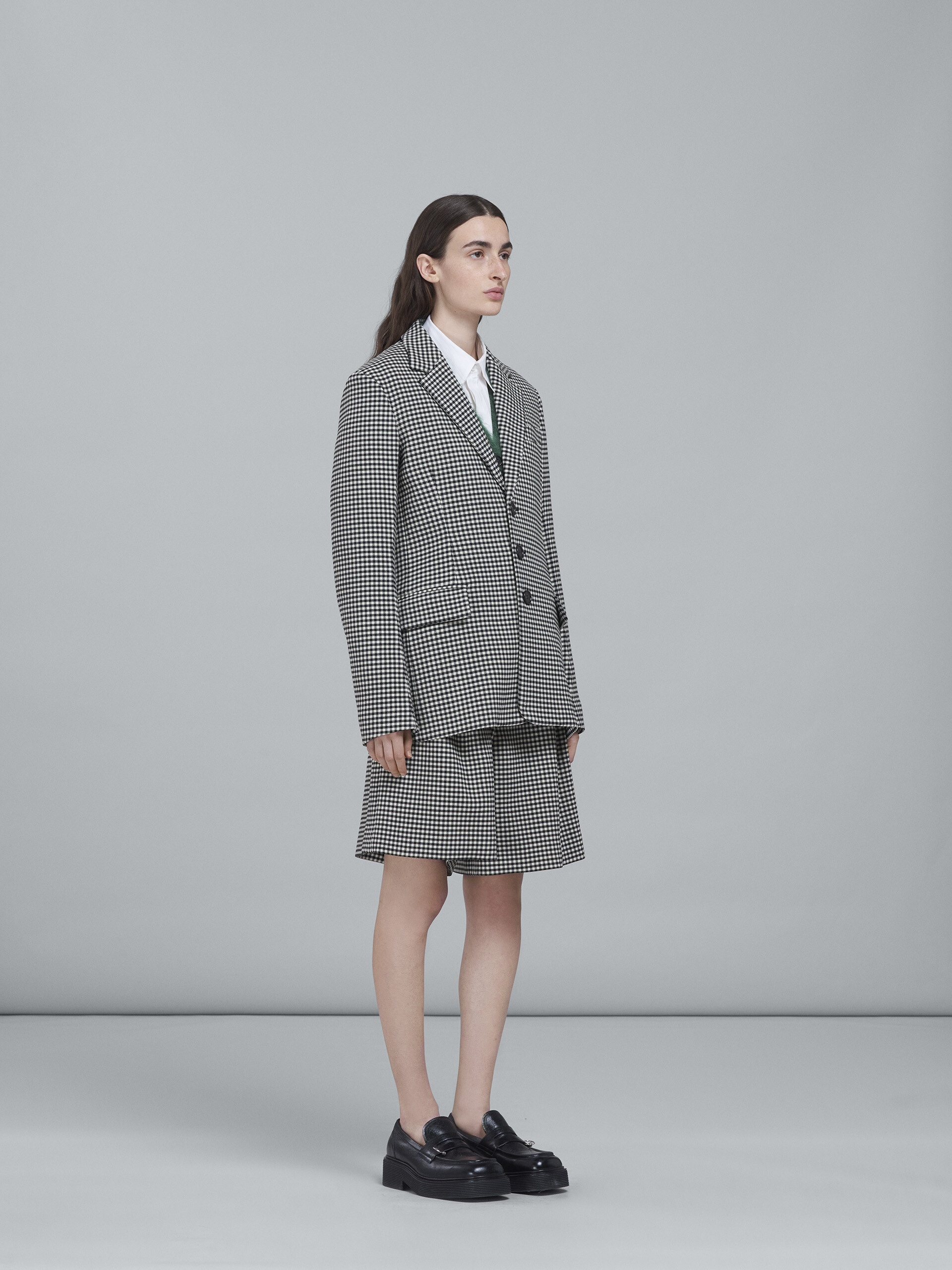 ボトムスその他 Marni Multicolor Houndstooth Wool Blend Single-Breasted Marni Multicolor Houndstooth Wool Blend Single-Breasted