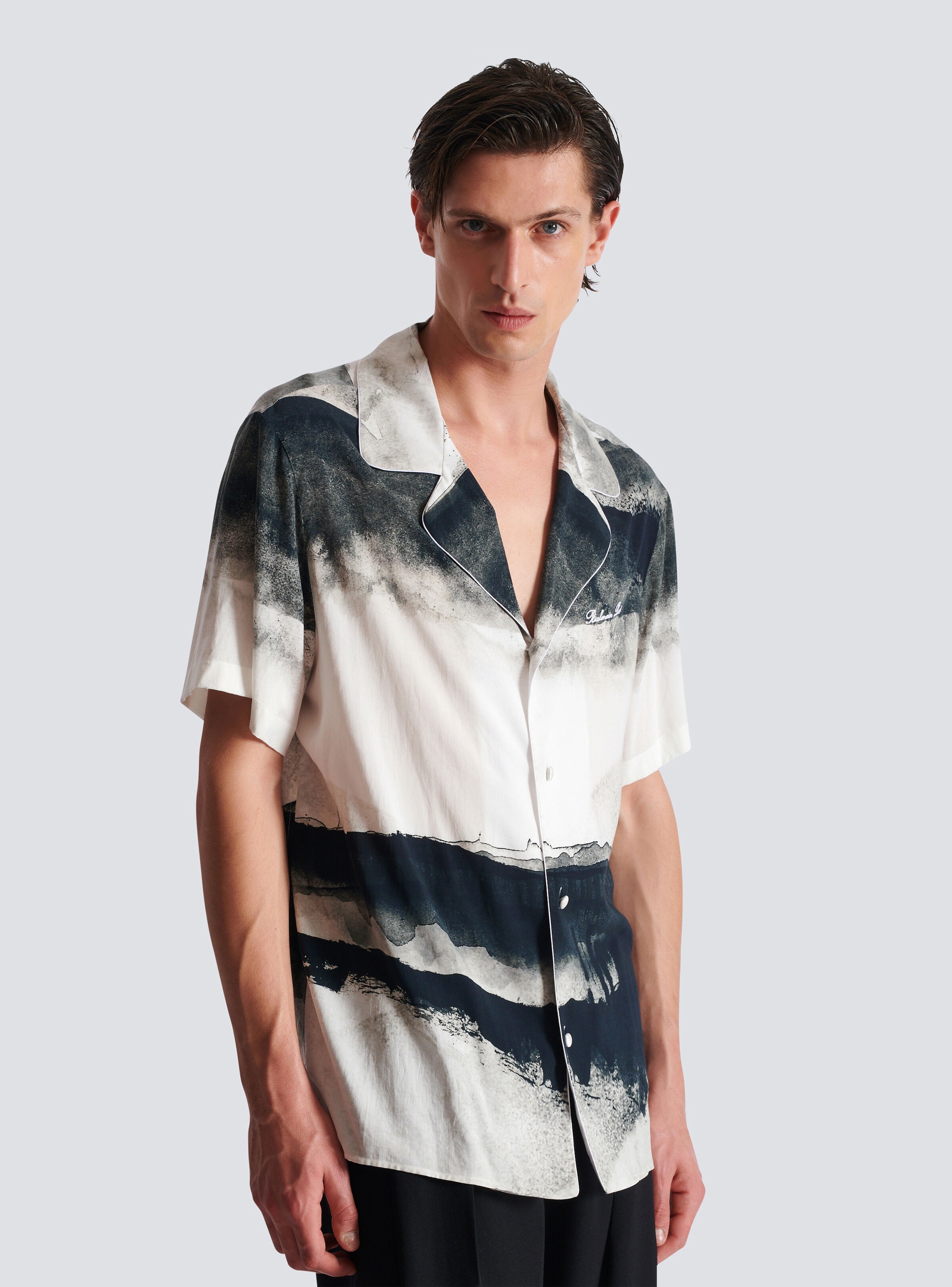 Pyjama shirt with Moon print - 6