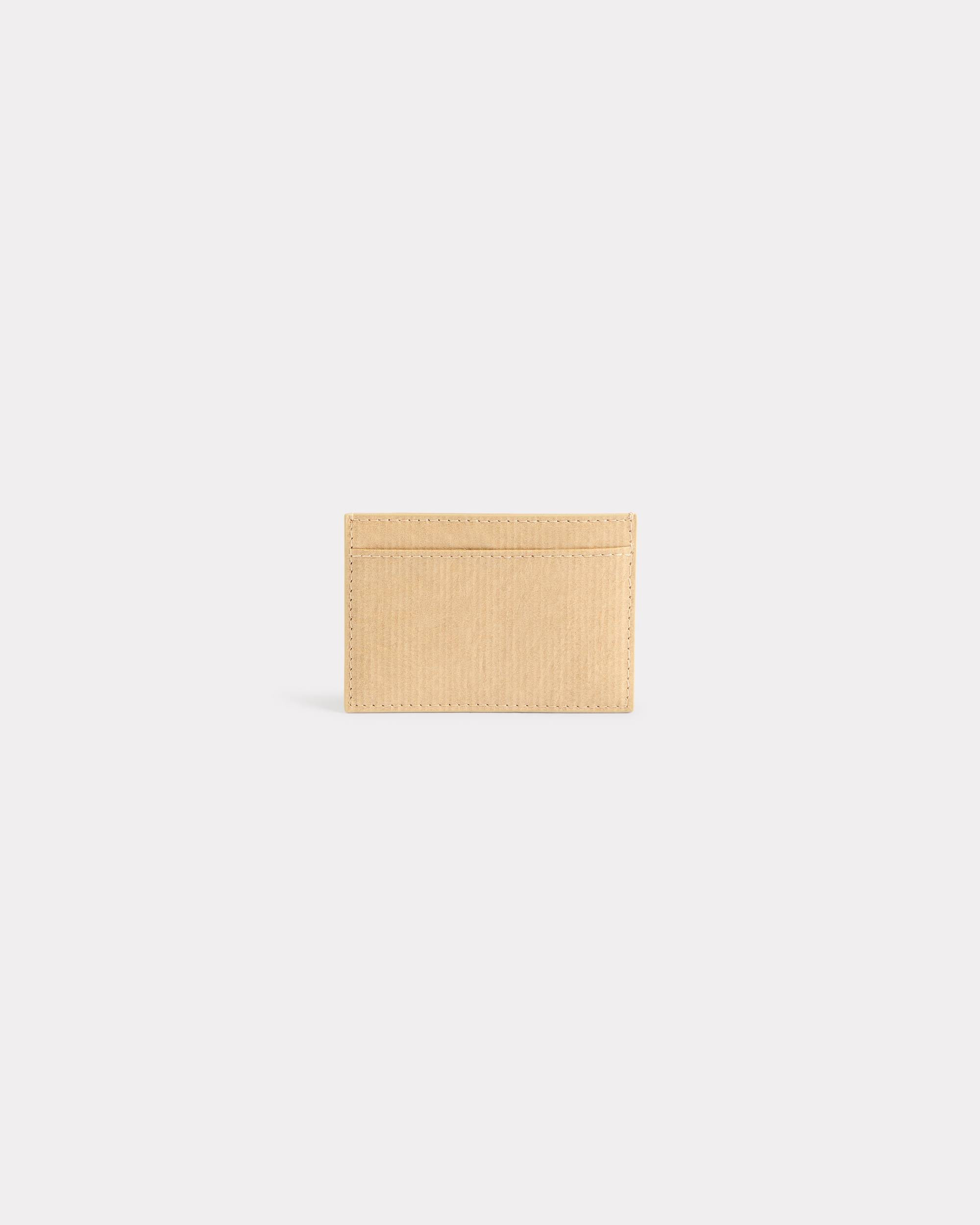 'KENZO Paper' card holder in leather - 2