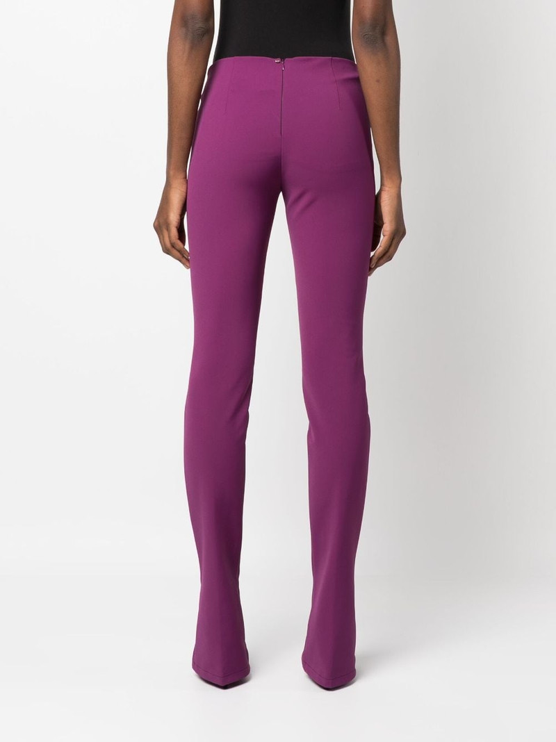 zip-cuff slim-fit trousers 4
