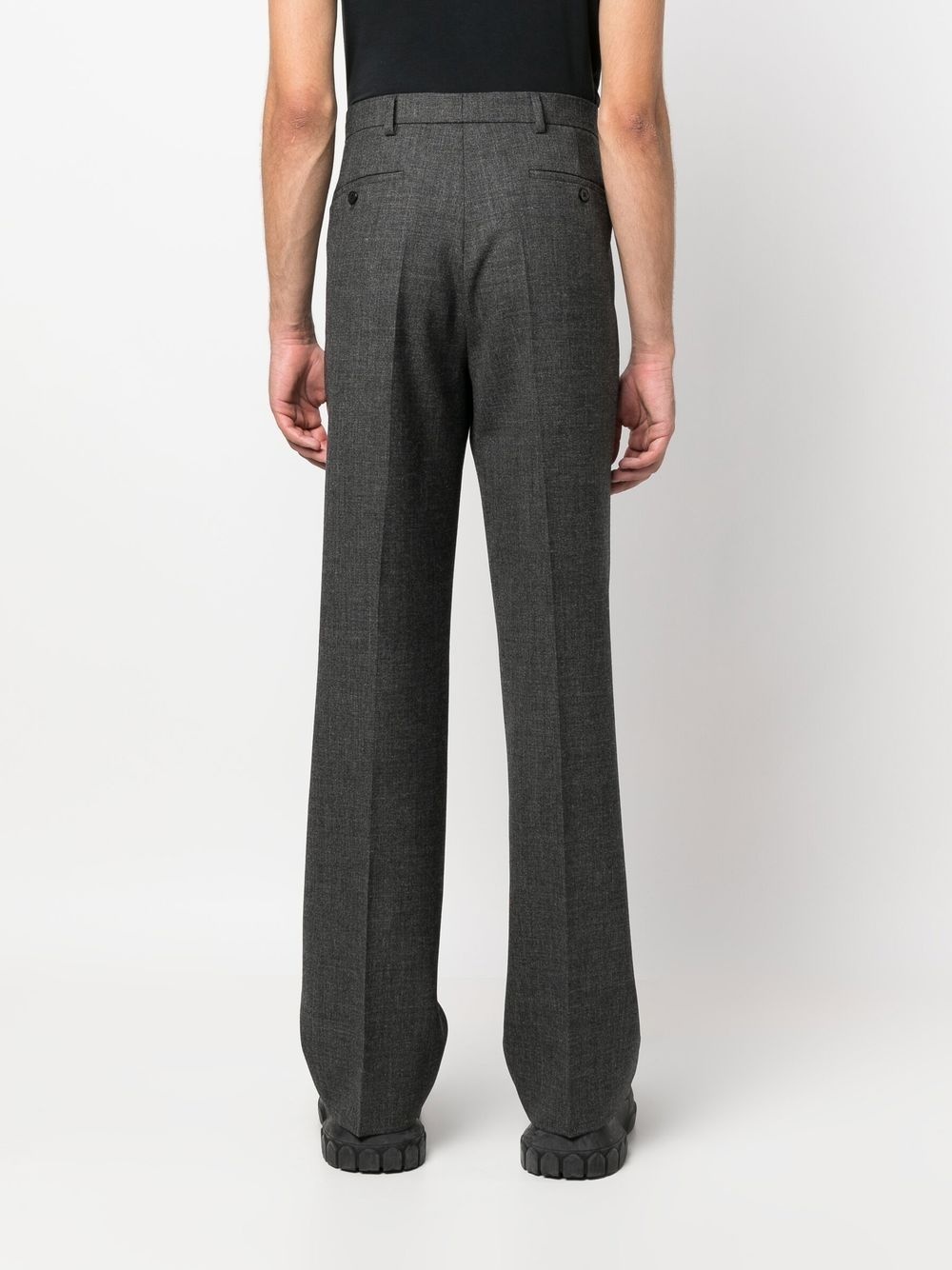 wool tailored trousers - 4