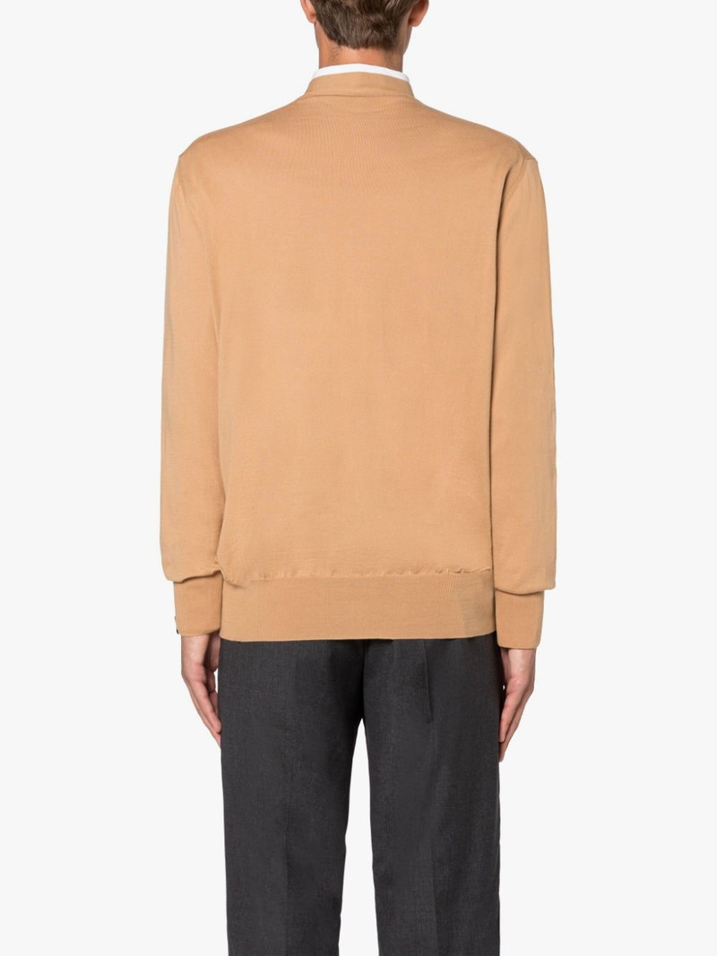 BEIGE COTTON CARDIGAN 4