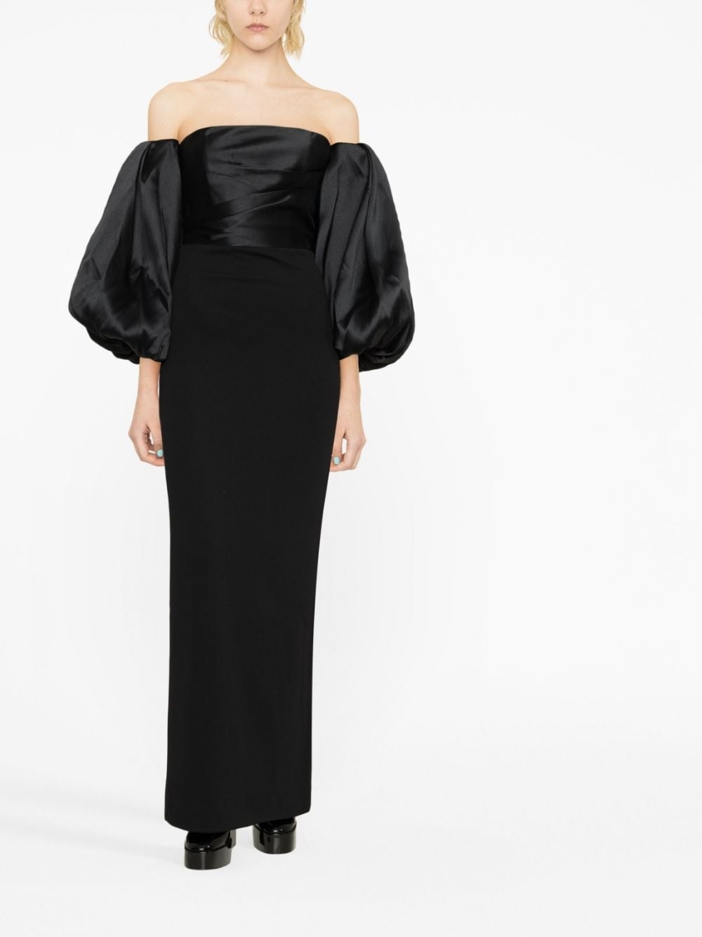 Carmen off-the-shoulder gown - 2