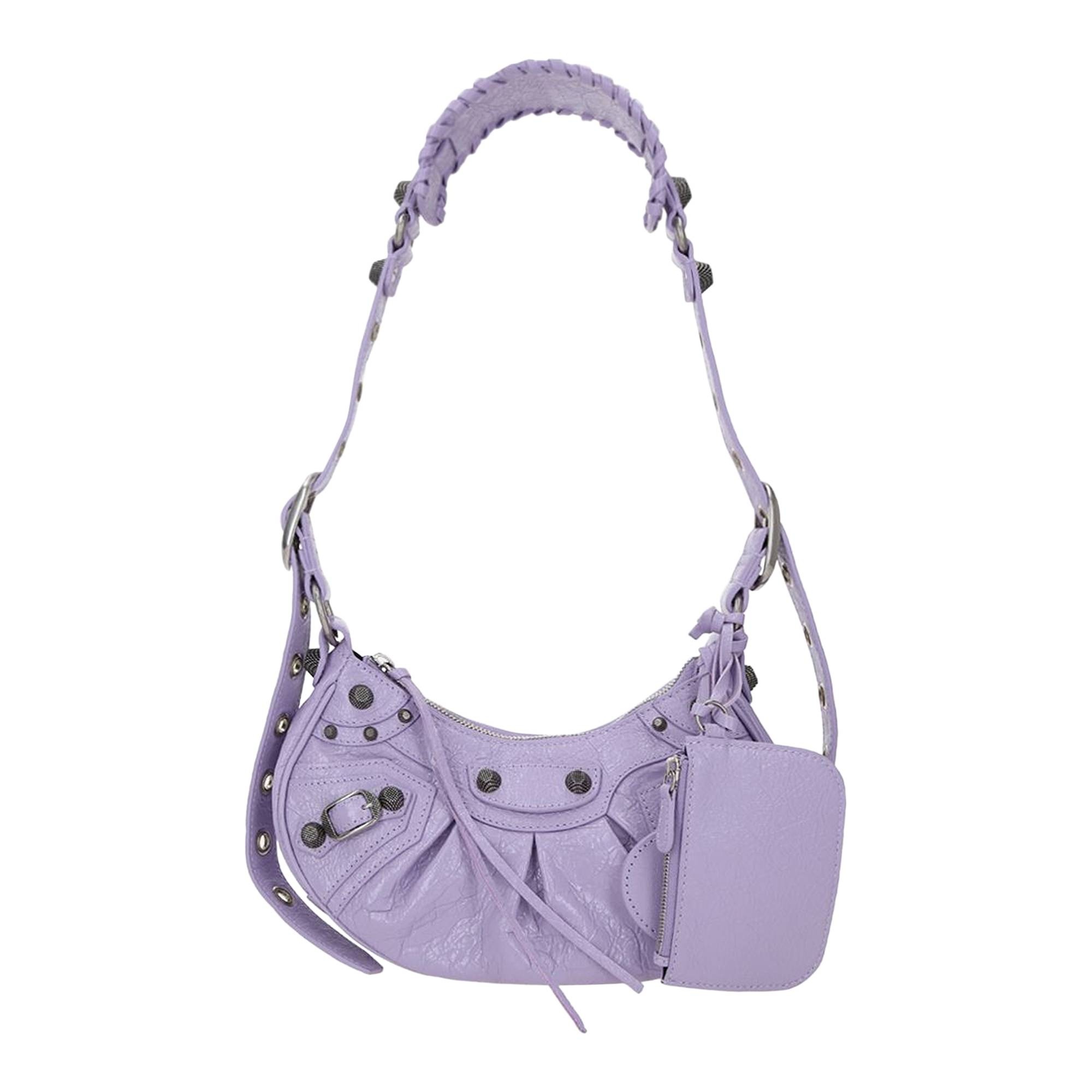Balenciaga Le Cagole Xs Shoulder Bag 'Lilac' - 1