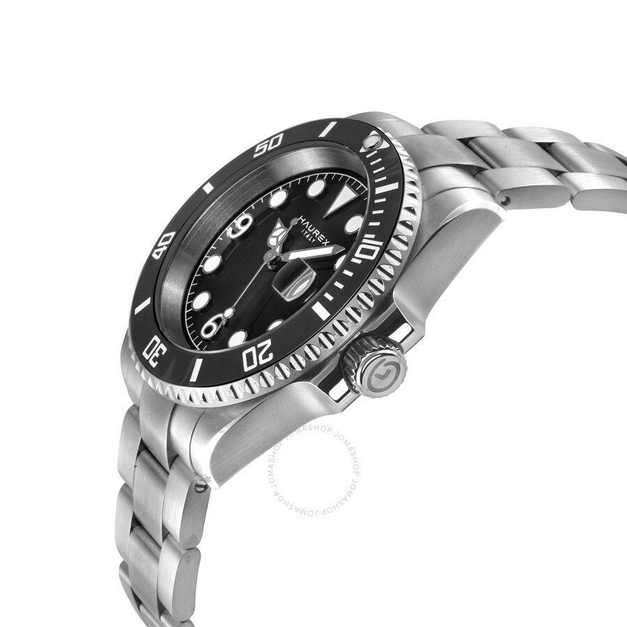 Haurex Italy - Haurex Italy Barracuda Automatic Black Dial Men's Watch 4A512UNN - 3
