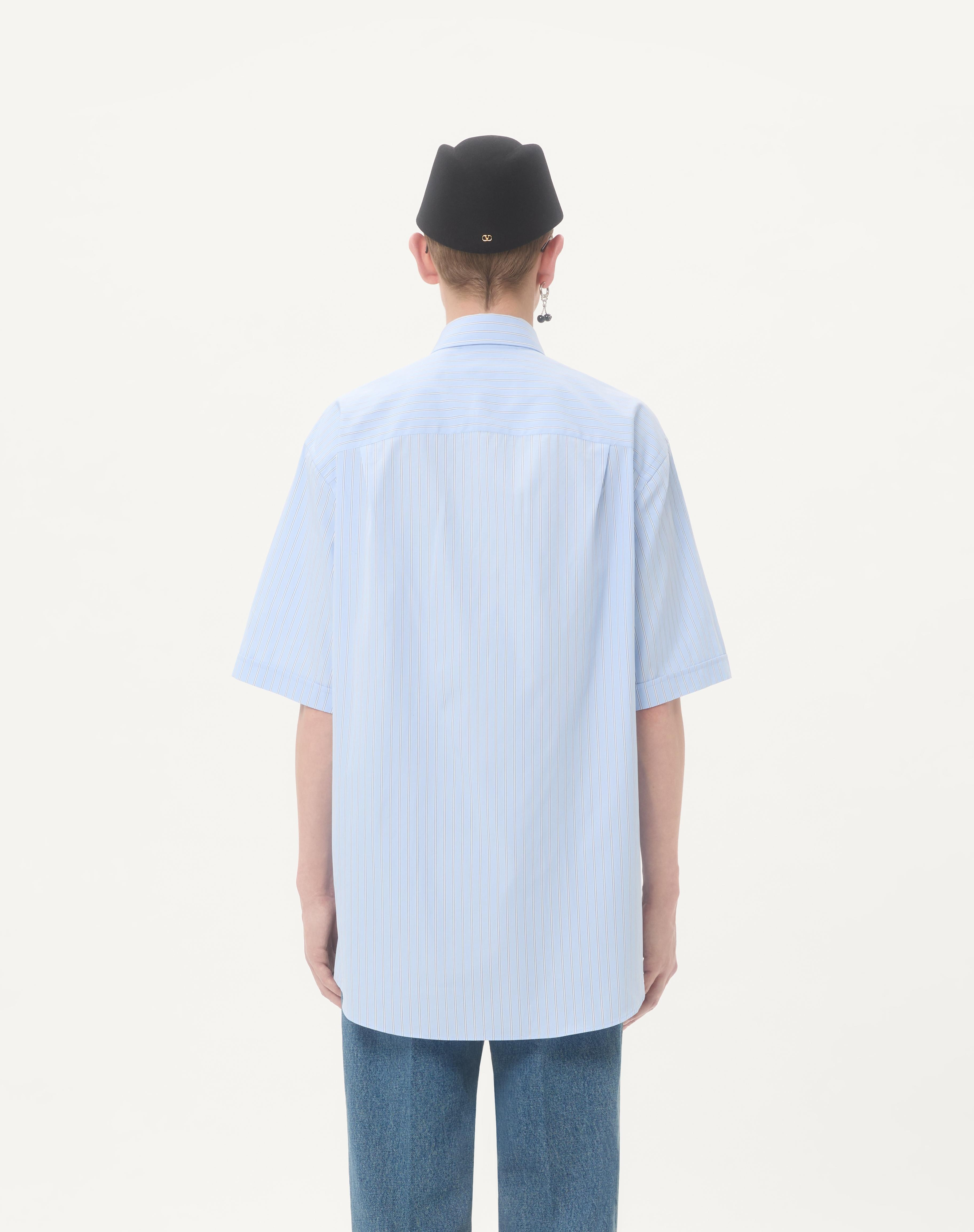 EMBROIDERED COTTON SHIRT - 7