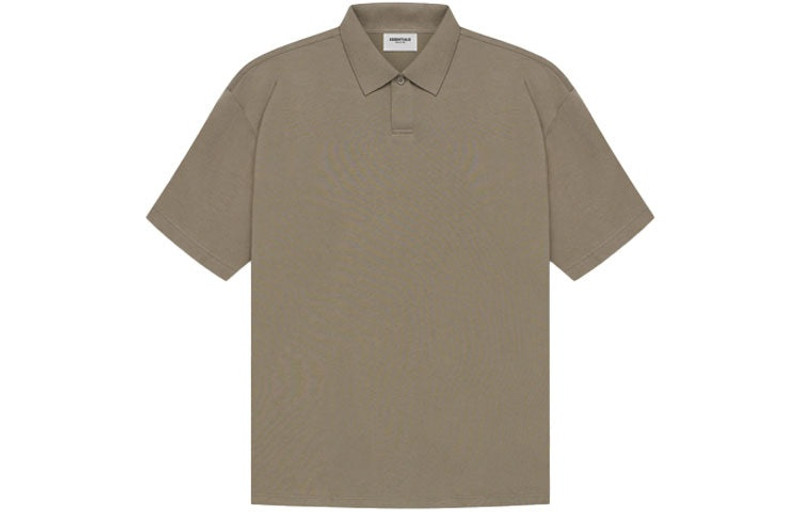 Fear of God Essentials SS21 Polo Shirt 'Taupe' FOG-SS21-550 - 1