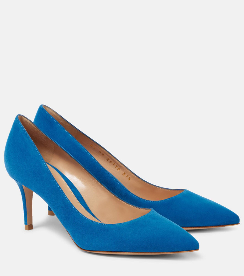 Gianvito 70 suede pumps - 1