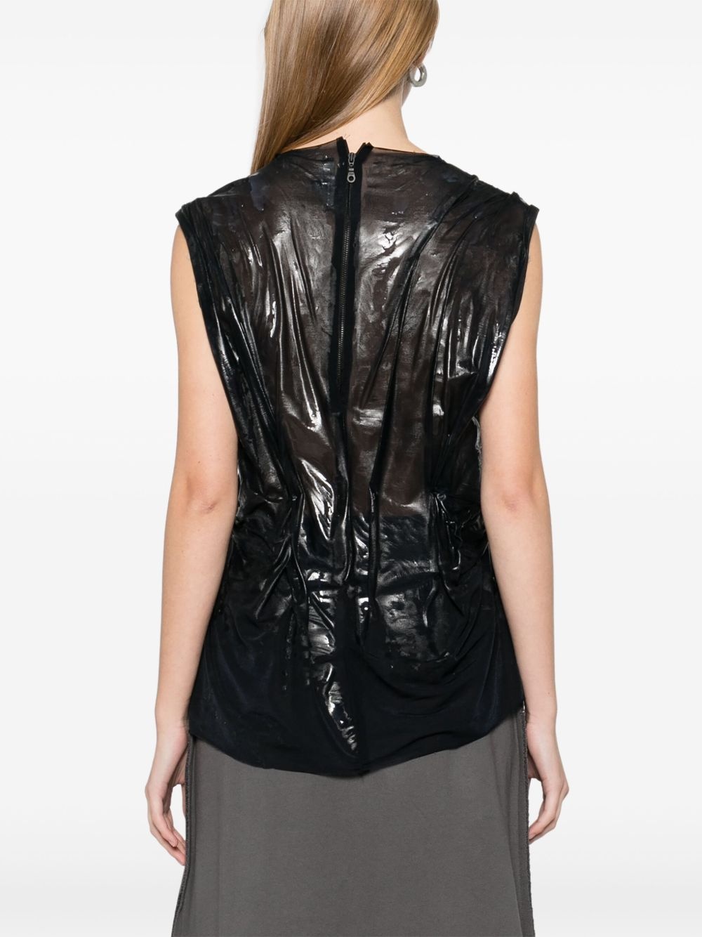 hand-painted tank top - 4
