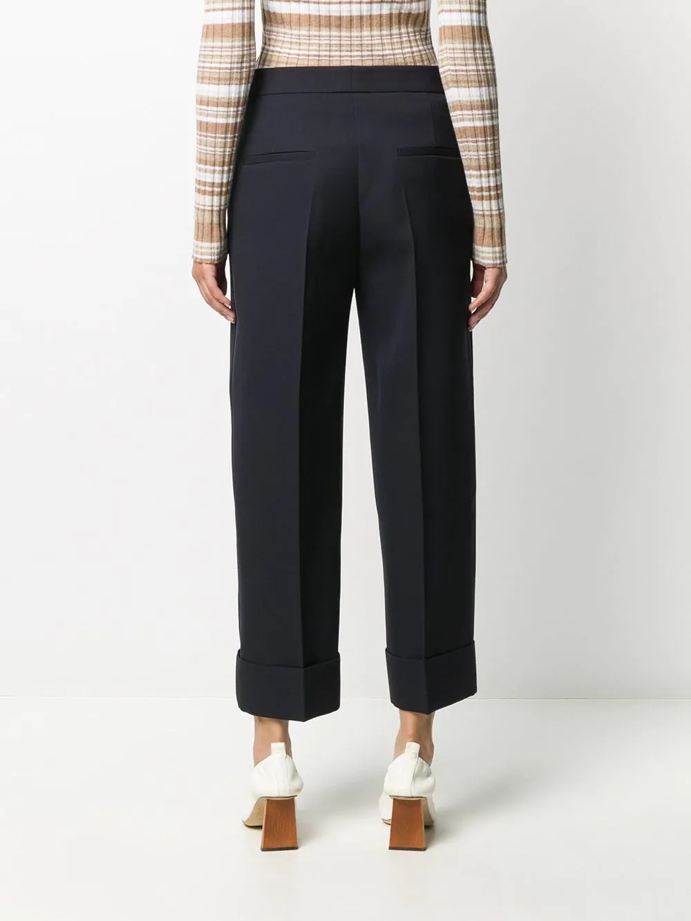 cropped tailored trousers - 4