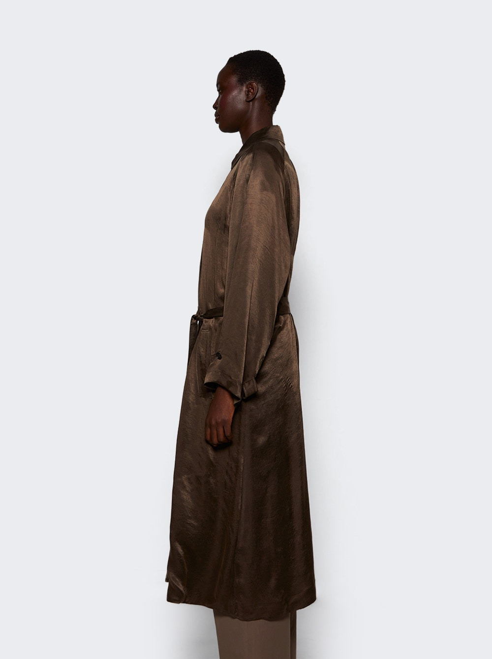 Ryo Coat Dark Brown - 3
