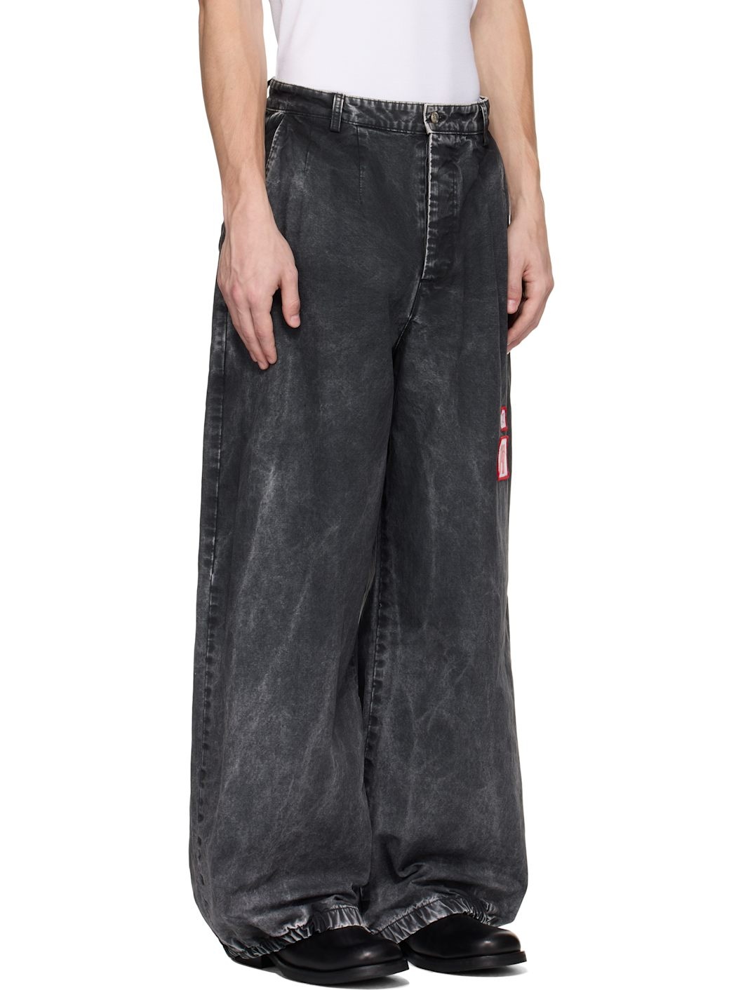 Black Penta Trousers - 2