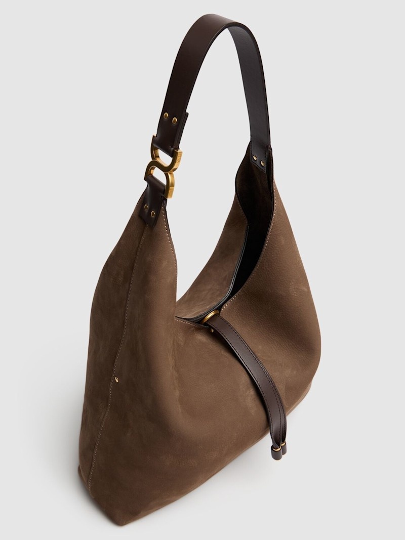 Marcie nubuck leather tote bag - 3