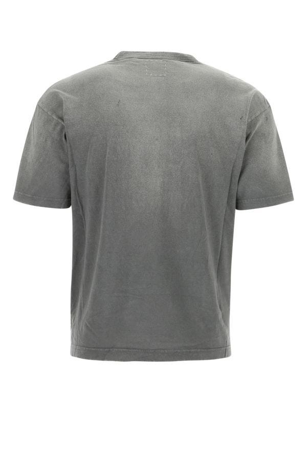 Visvim Man Grey Cotton T-Shirt - 2