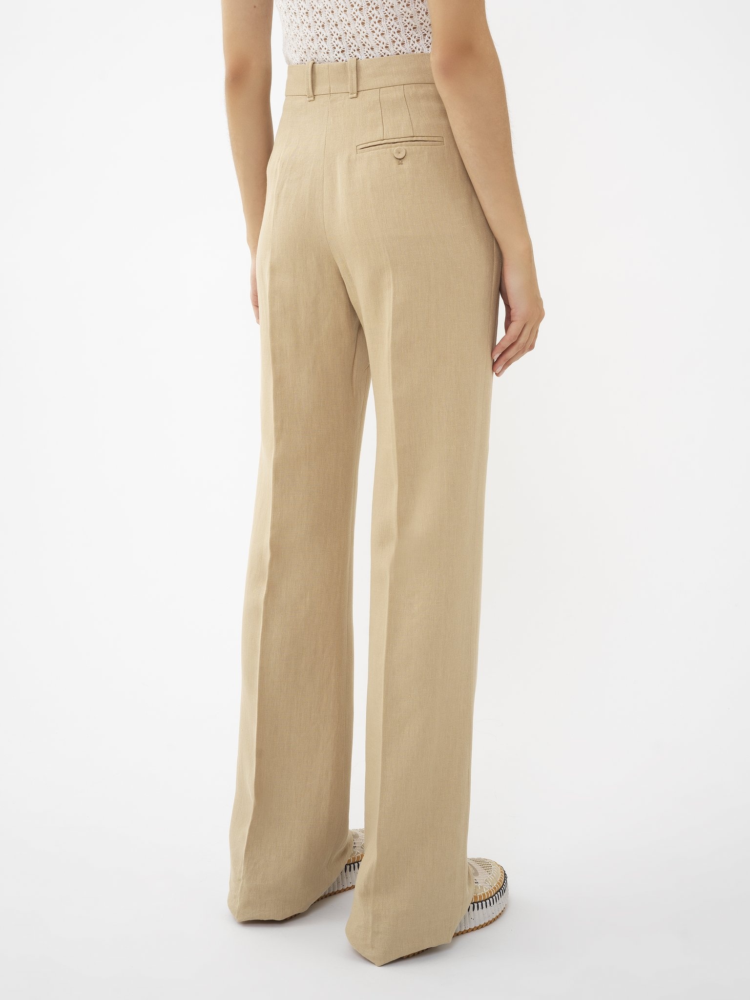 HIGH-RISE TAILORED PANTS - 5