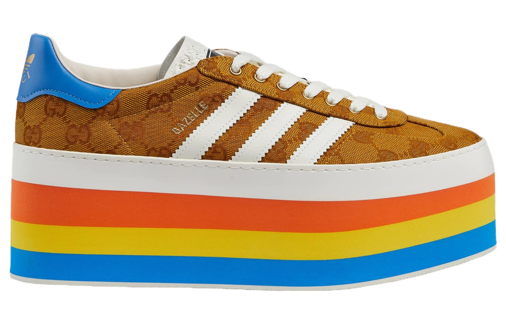 (WMNS) adidas x Gucci Gazelle 'Beige' 707873-UWV20-7163 - 2