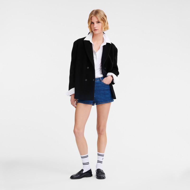 Longchamp Straight peacoat Black - OTHER outlook