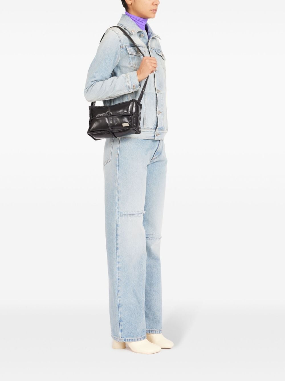 mini Numeric leather crossbody bag - 2