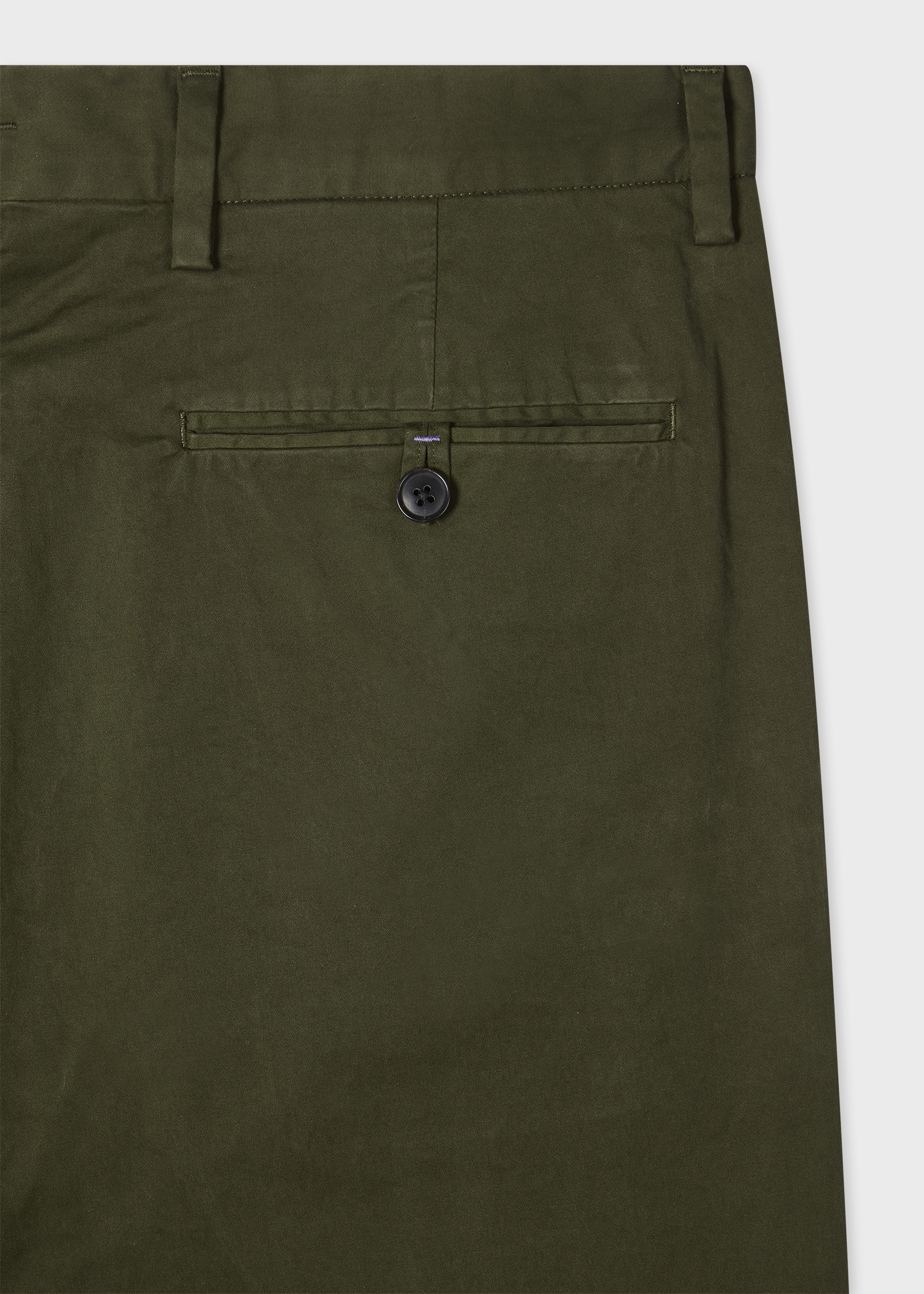 Dark Khaki Garment Dye Chinos - 2