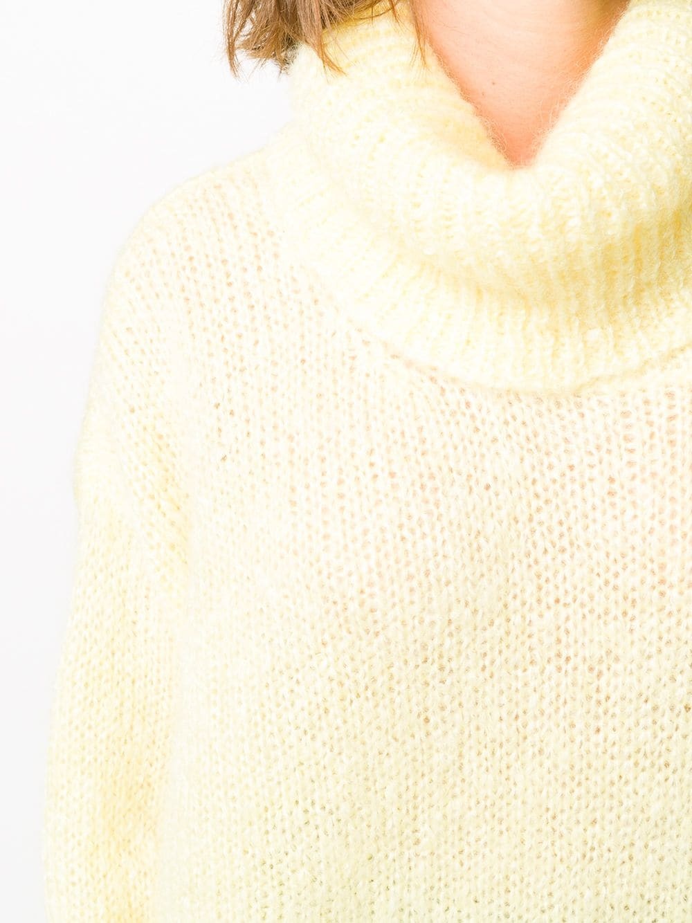 oversized mohair wool jumper - 5