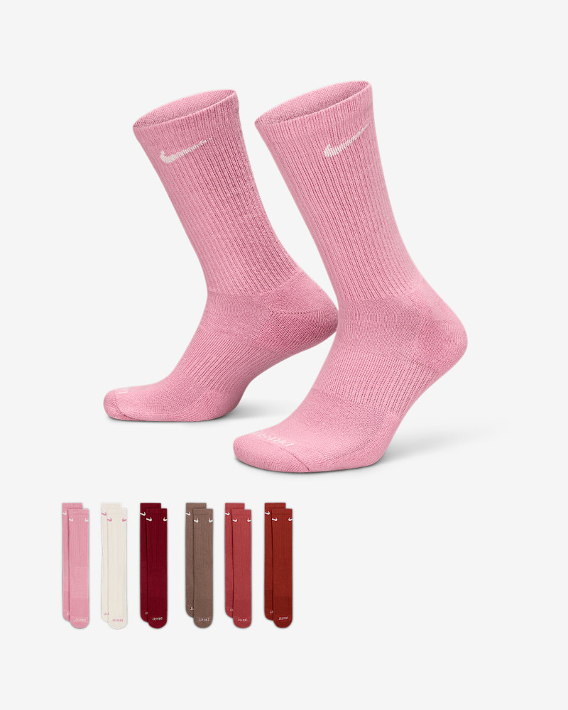 Nike Everyday Plus Cushioned Training Crew Socks (6 Pairs) 1