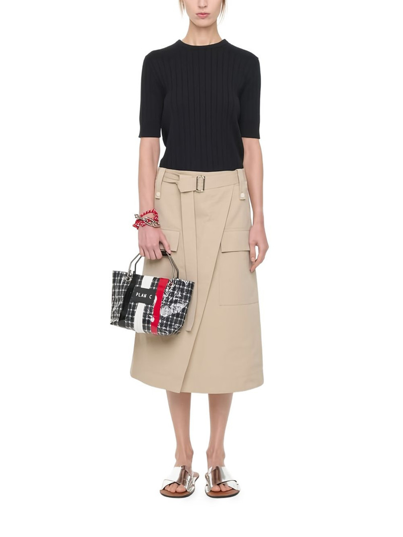 Plan C belt pocket skirt outlook