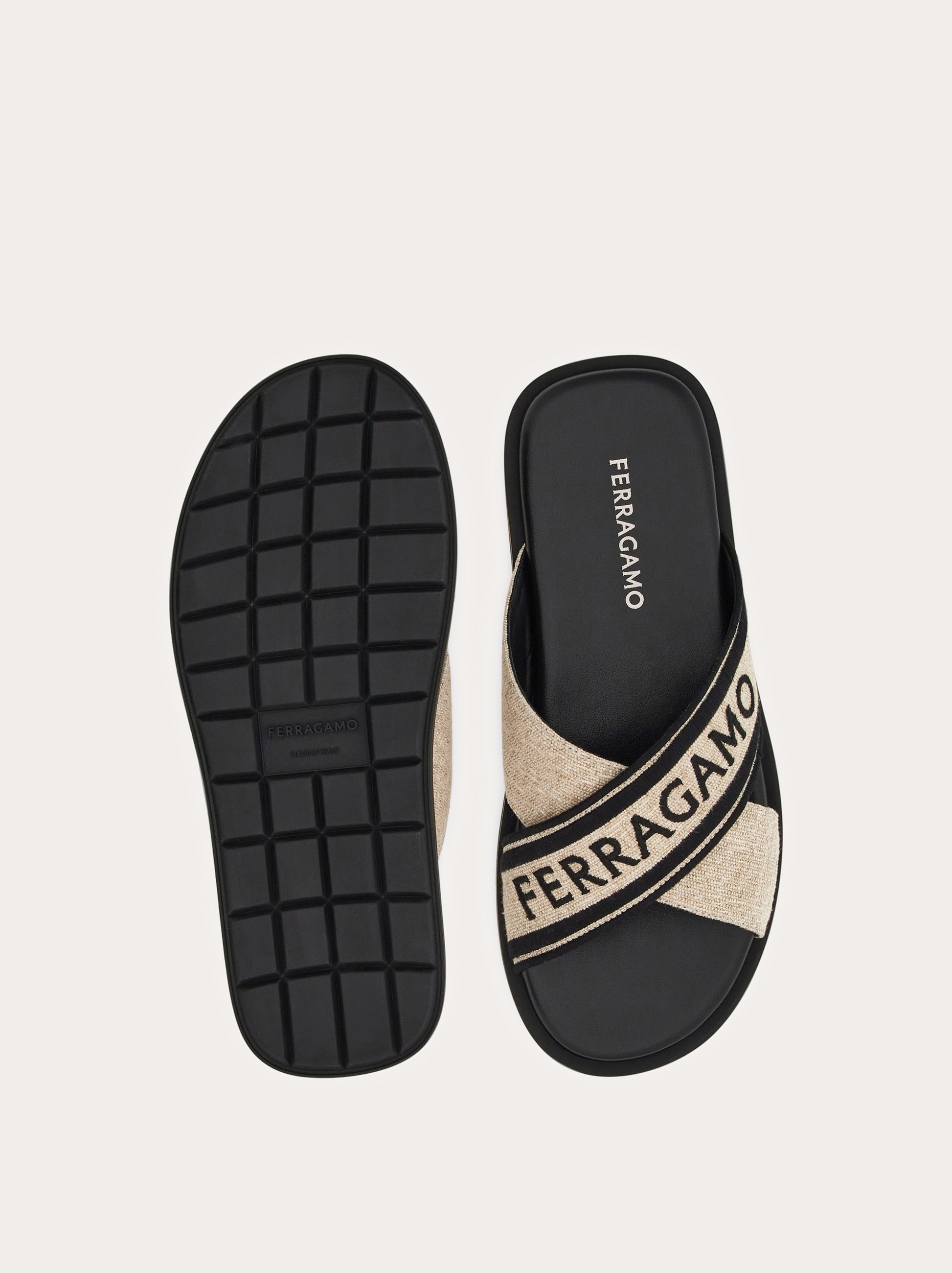 Sandal with crossover straps - 5