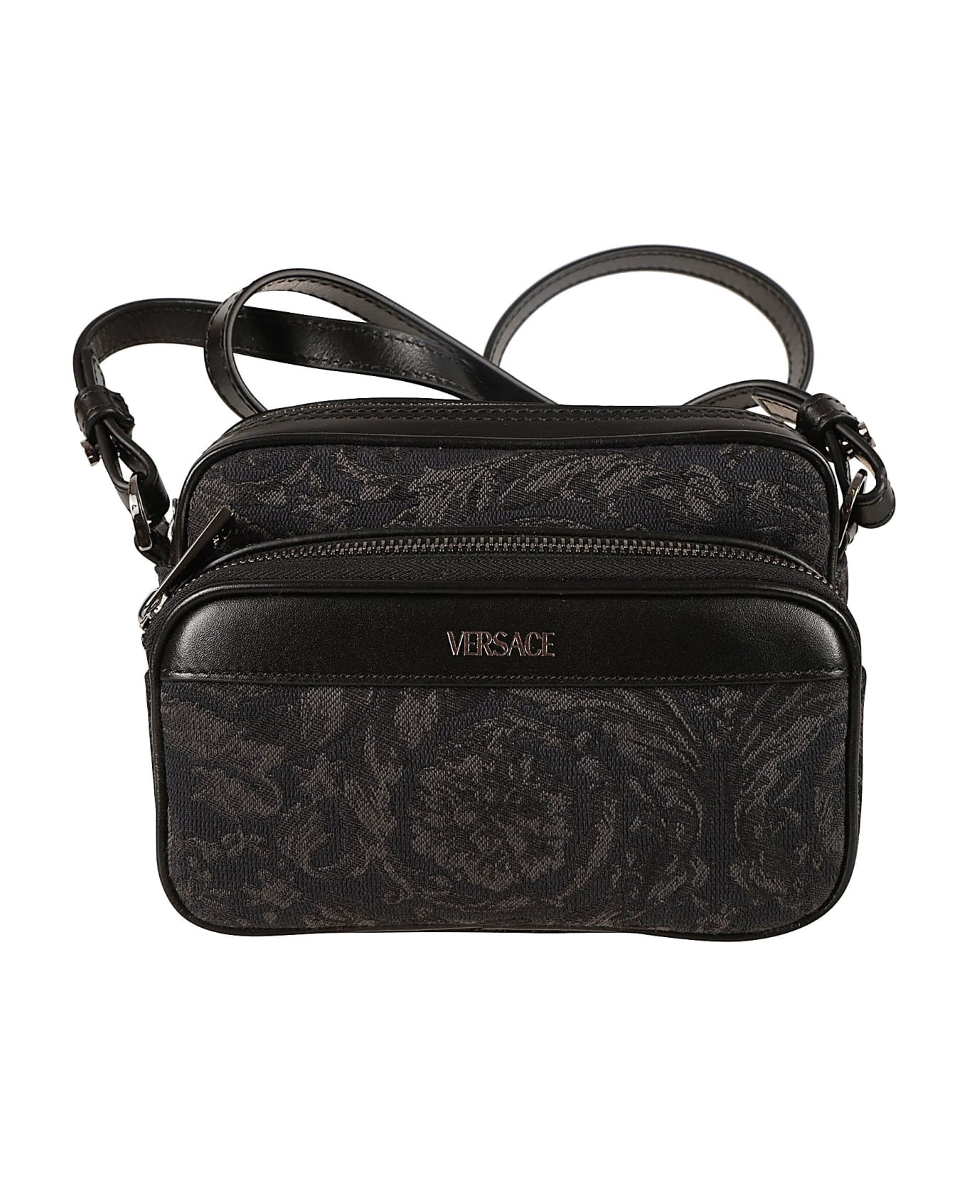Small Jacquard Crossbody Bag - 1