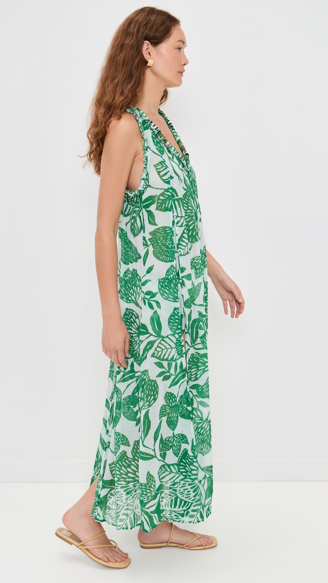 Nava Sari Gauze Long Dress - 3