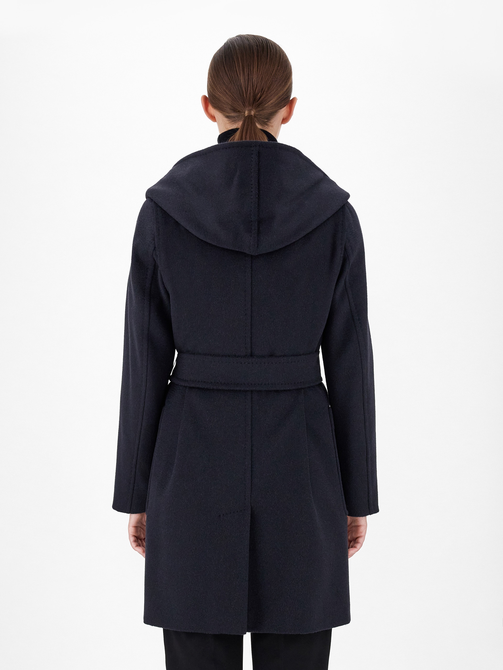 Max Mara Rialto Coat in Navy