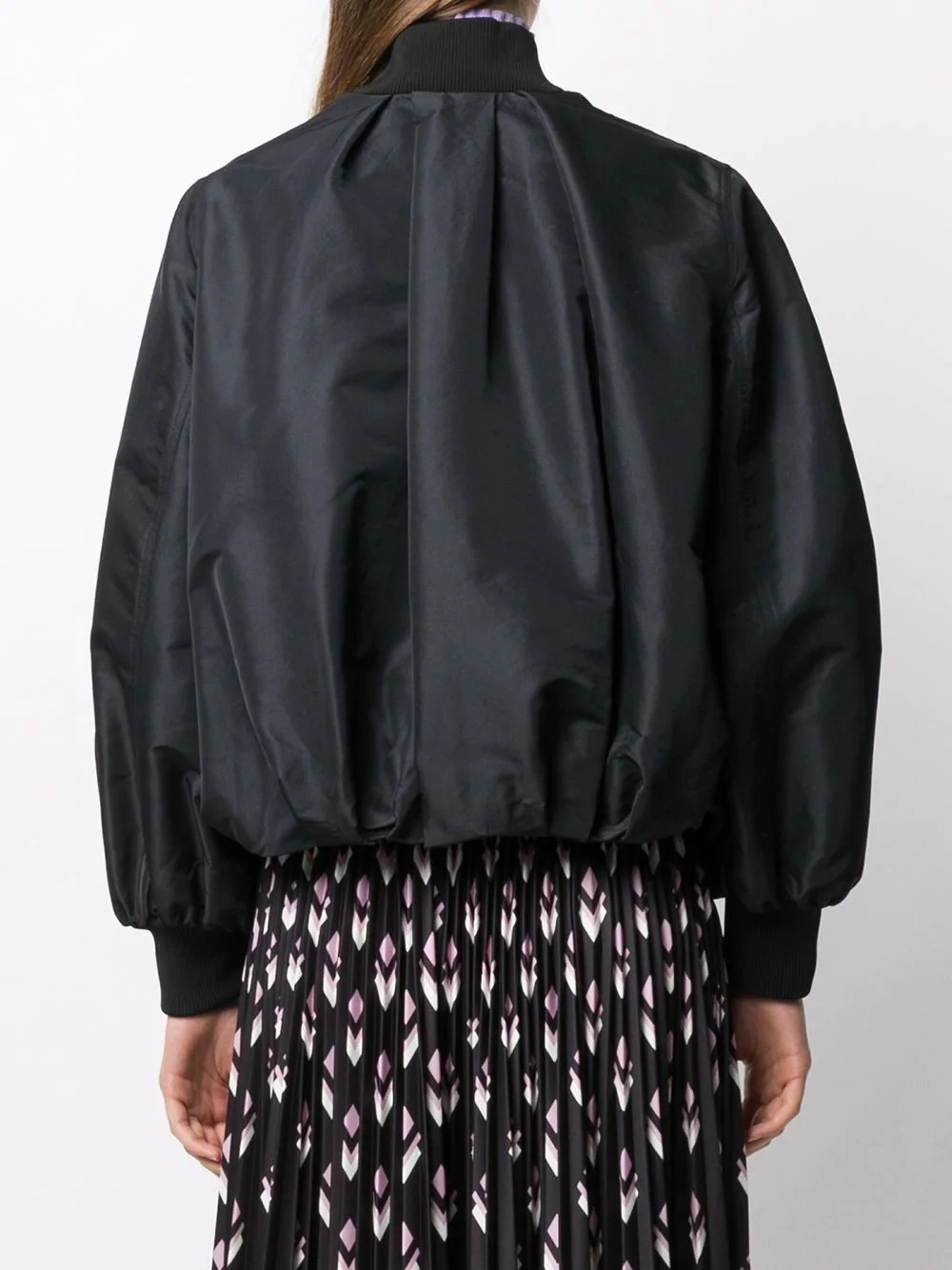 VLTN-print bomber jacket - 4