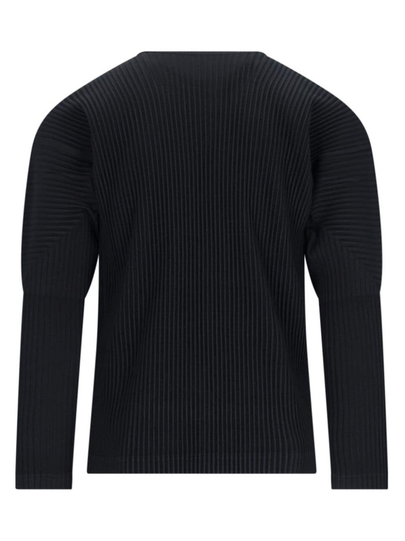 ISSEY MIYAKE ribbed long sleeves outlook