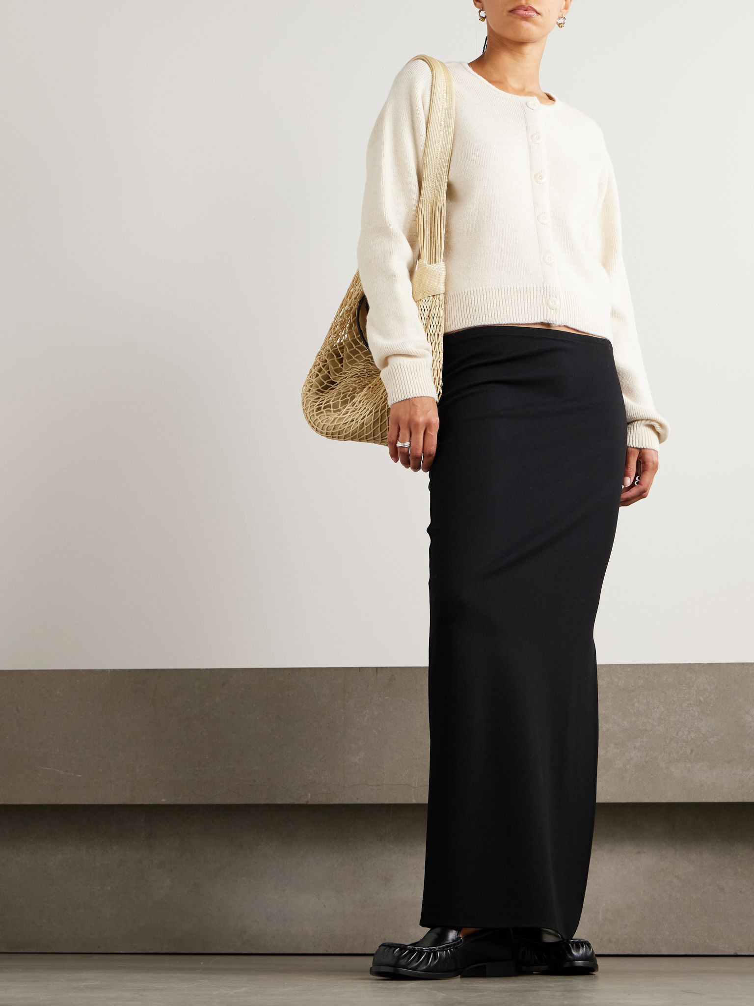 Knitted cardigan Off-white - 2