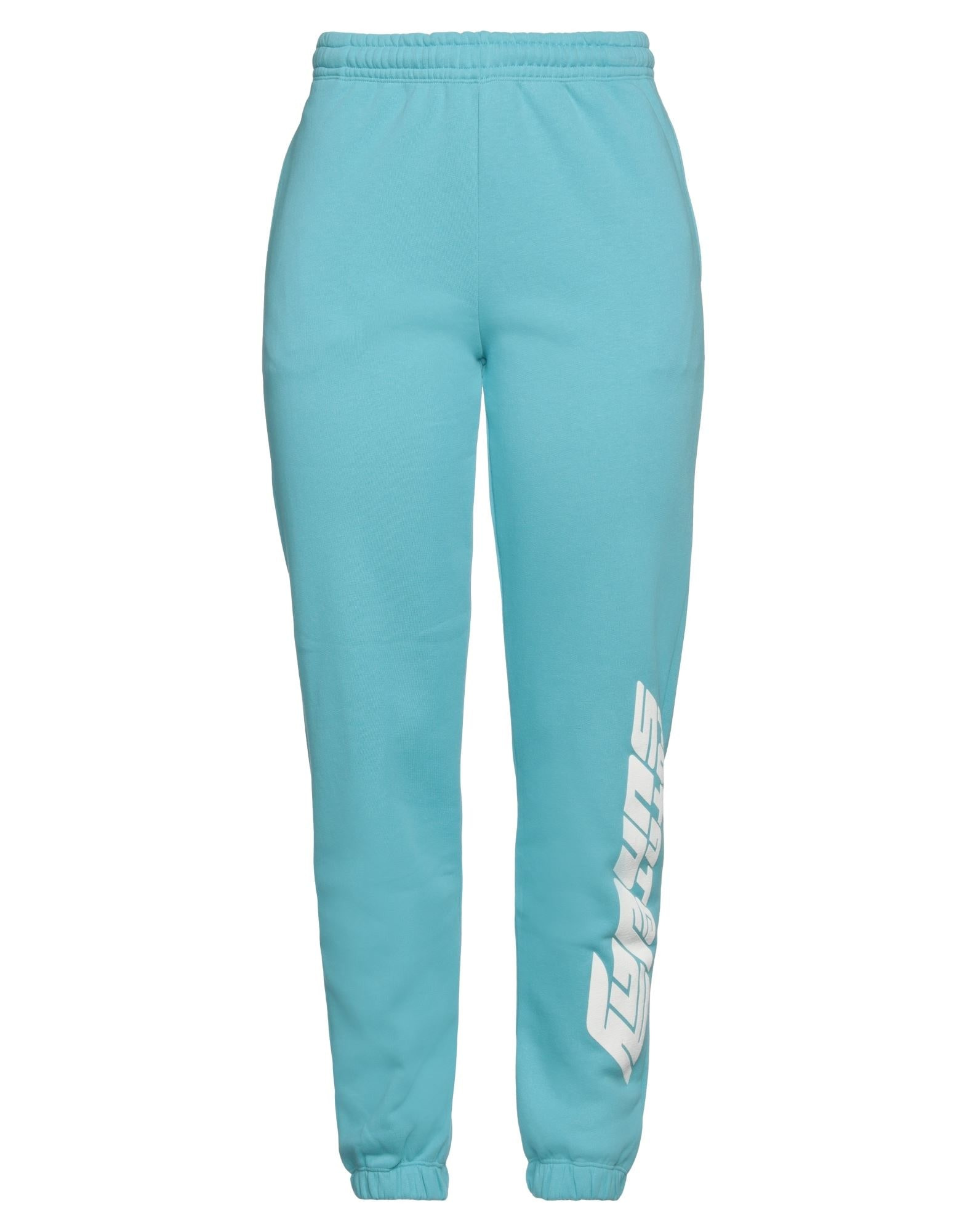 Turquoise Women's Casual Pants - 1