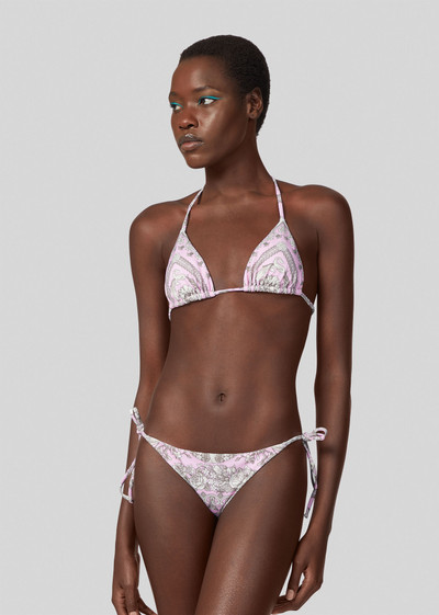 VERSACE Barocco Print Bikini Top outlook