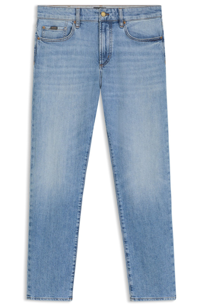 SLIM-FIT JEANS IN BLUE COMFORT-STRETCH DENIM 1