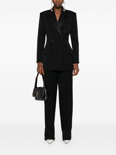 SAINT LAURENT wool blazer outlook