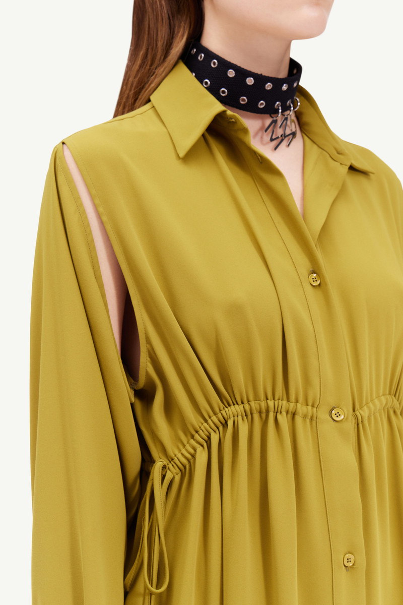 Fluid shirt dress 5