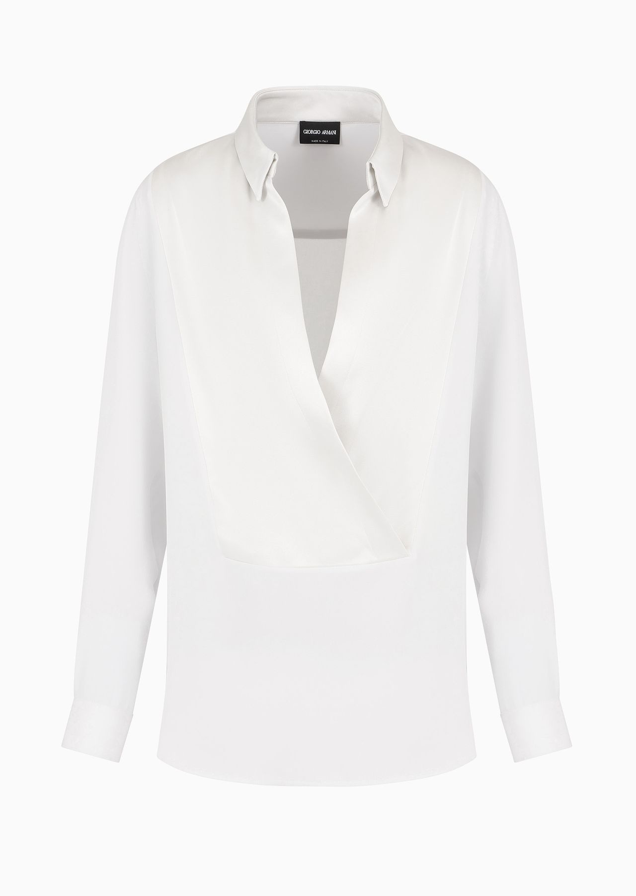 Triple silk georgette shirt - 1