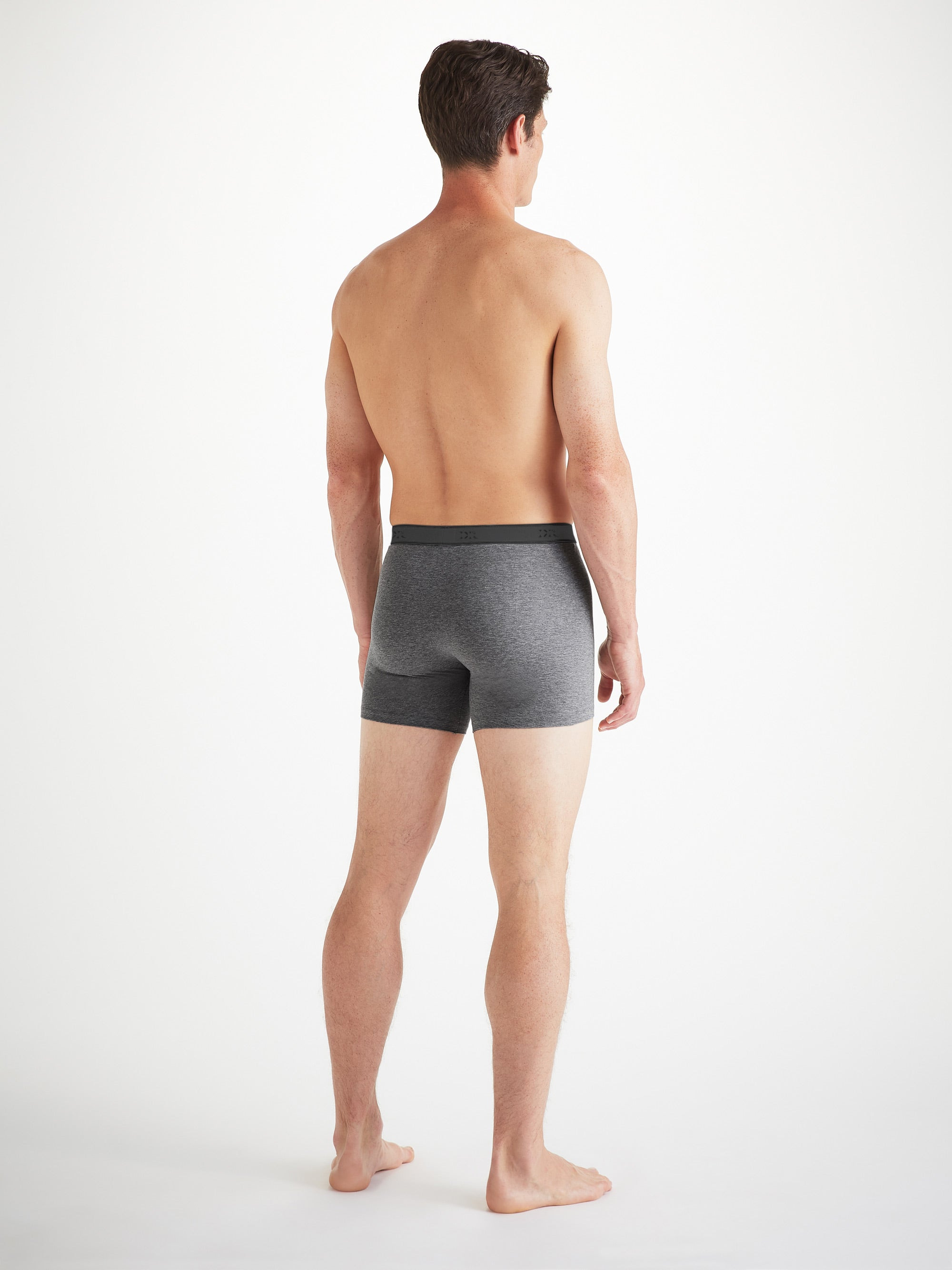 Men's Trunks Jack Pima Cotton Stretch Charcoal - 4