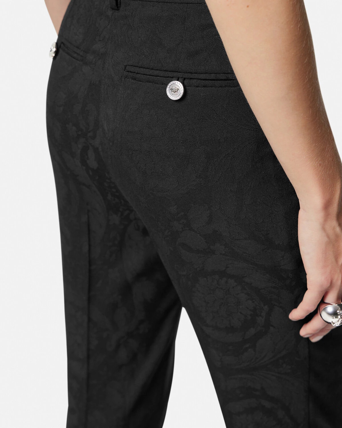 Barocco Jacquard DV Pants - 3