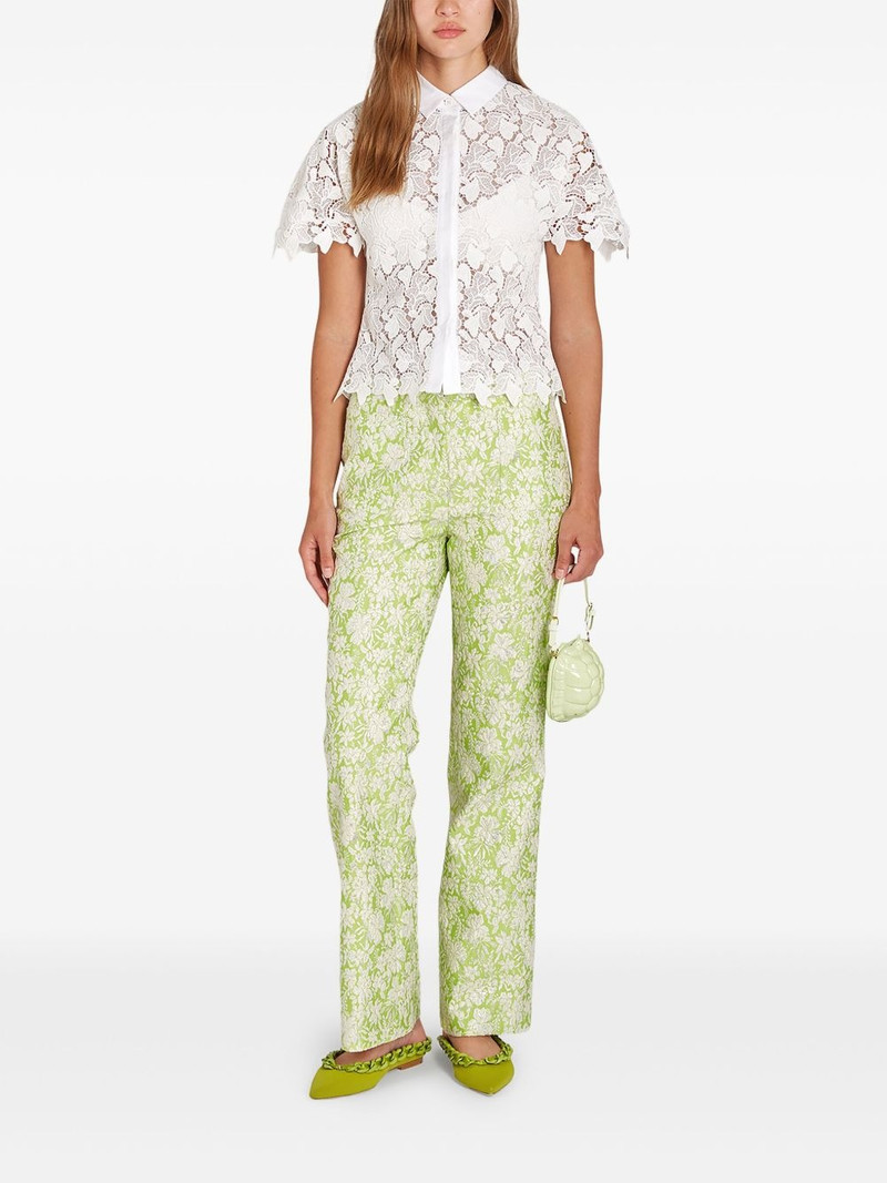 GIAMBATTISTA VALLI Tender Spring Cloque trousers outlook