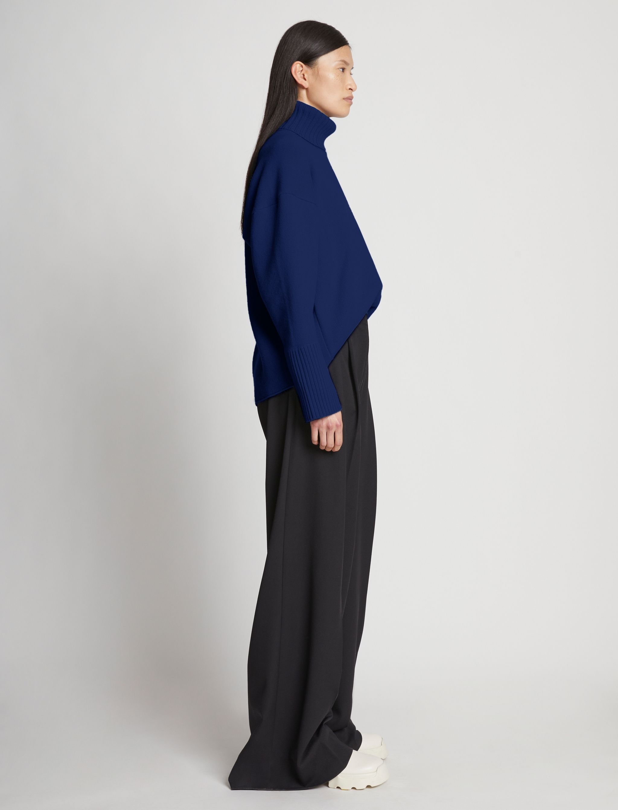 Doubleface Cashmere Oversized Turtleneck - 4