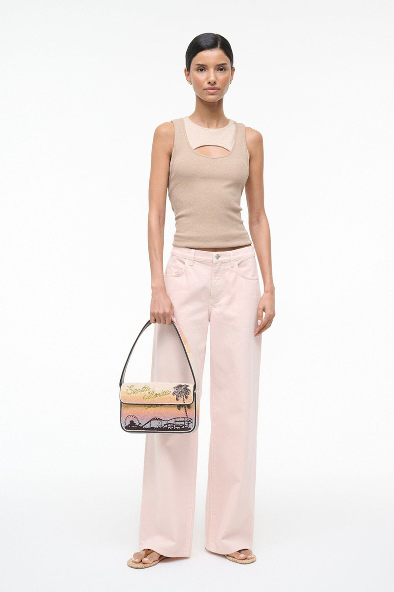 STAUD STAUD TOMMY BEADED BAG SANTA MONICA SUNSET outlook