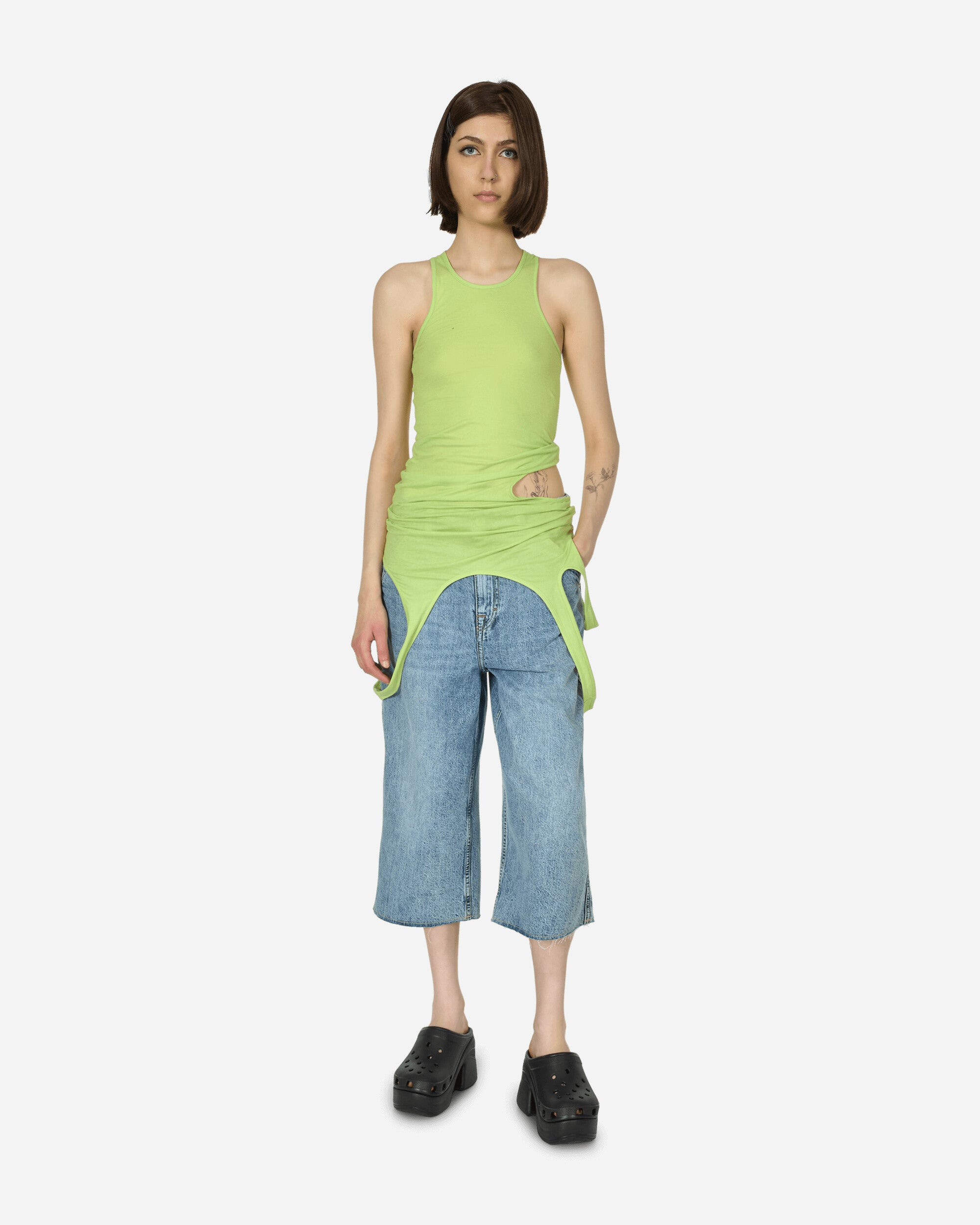 Cal Tank Top Lime - 4