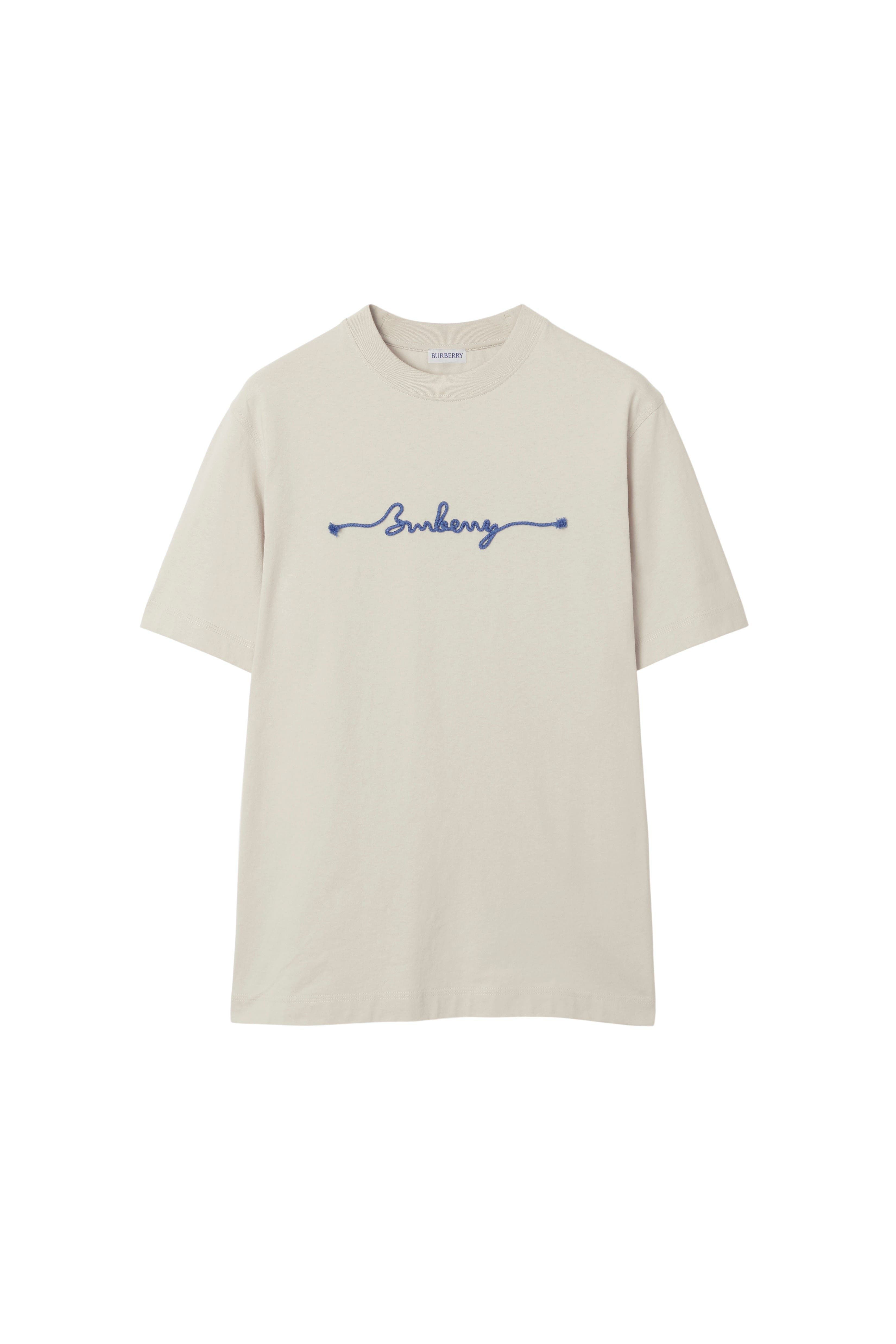 burberry Knot Logo Cotton T-shirt in Sail at Nordstrom - 2