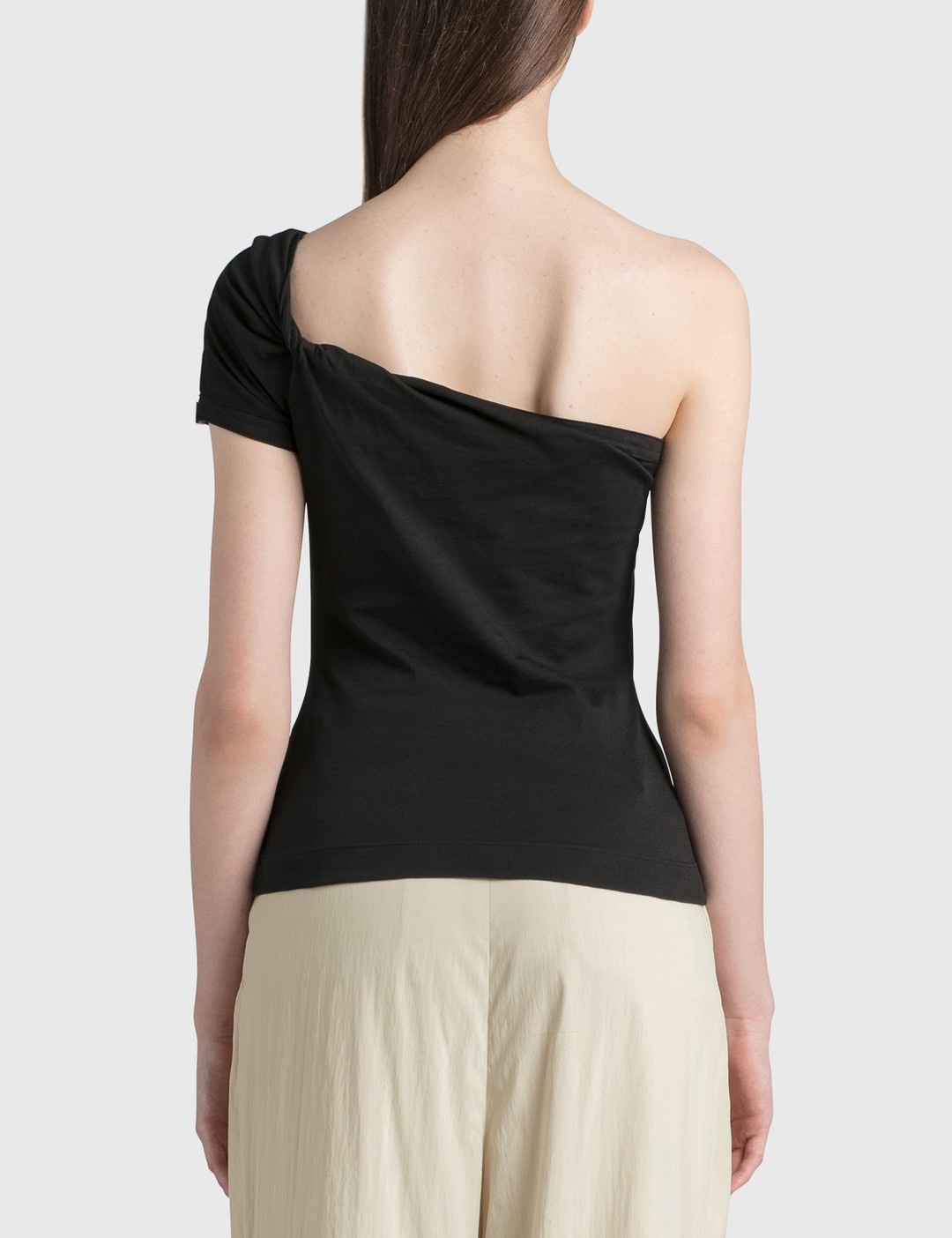 ONE SHOULDER TWIST TOP - 3