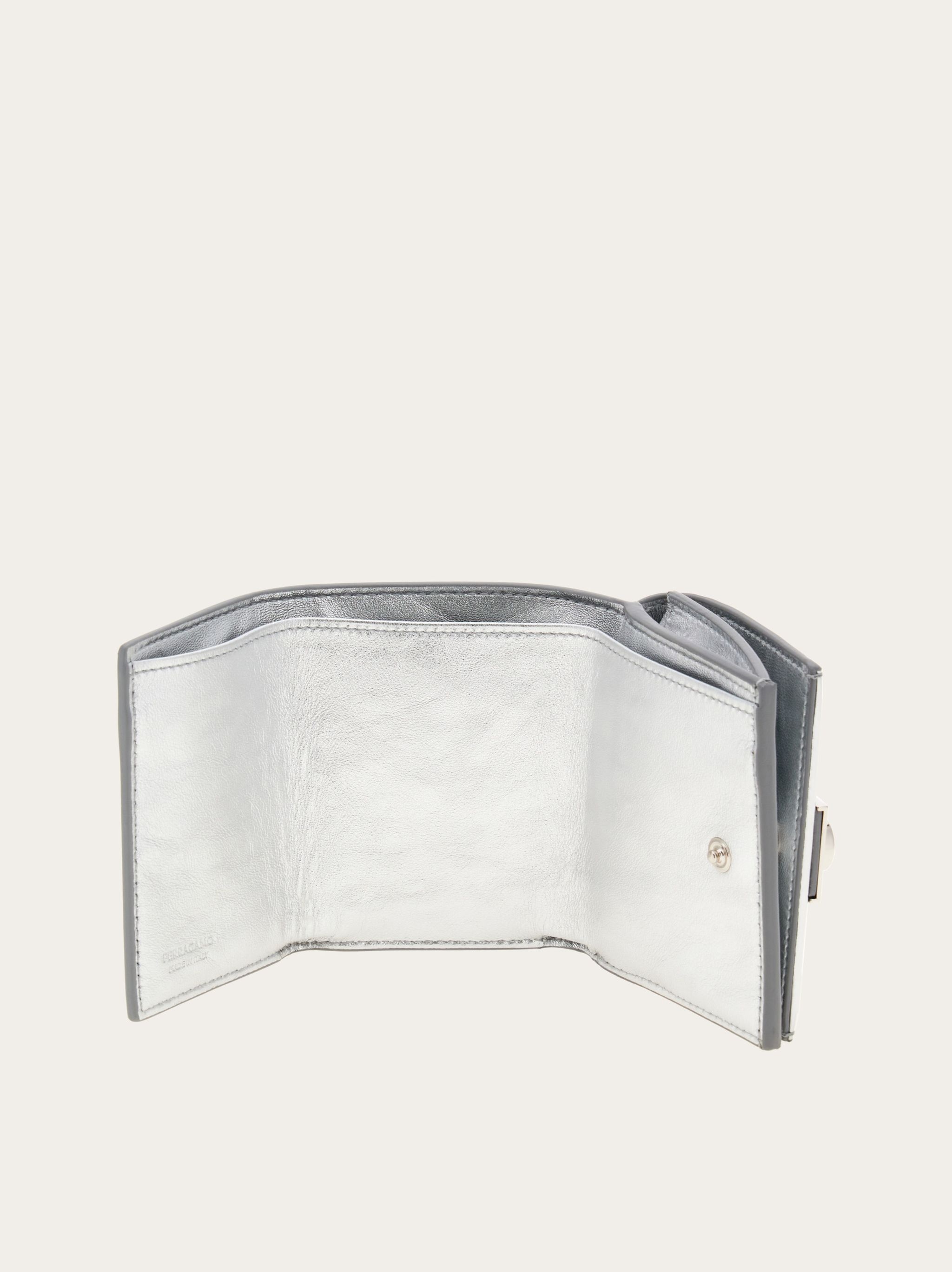 Hug two-tone wallet with strap - 7